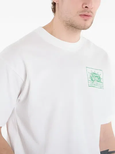 Vans Logo-print T-shirt In White