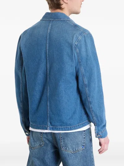 Samsoe & Samsoe Sarobin Denim Jacket In Blue