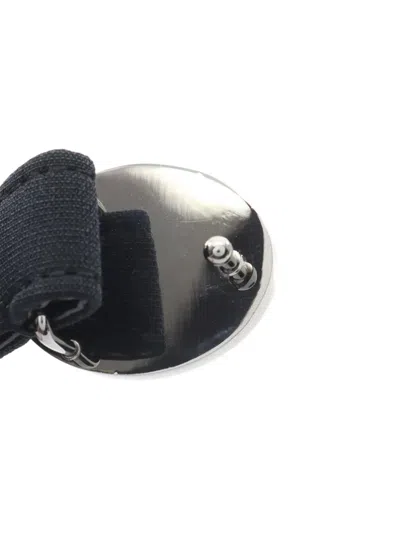 Pre-owned Dior 2010s Cd-logo Belt In Black