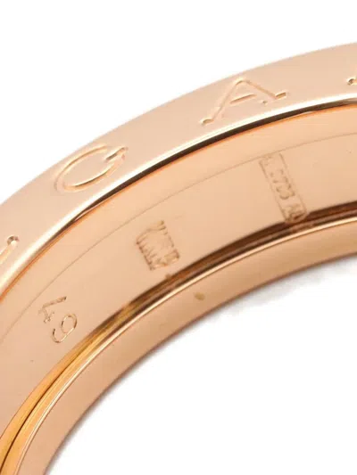 Pre-owned Bvlgari 2010s B-zero1 Ring In Pink