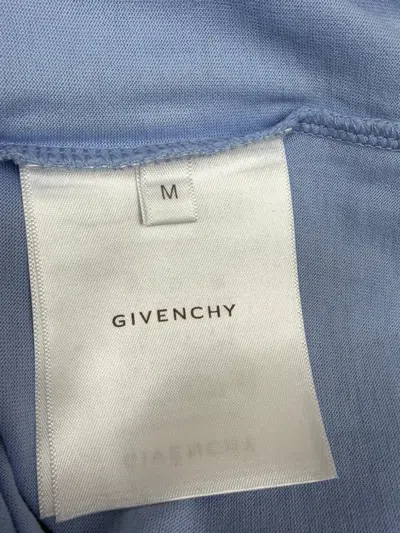 Pre-owned Givenchy Eagle Logo-print T-shirt In Blue