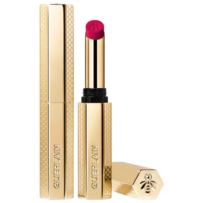Guerlain 391 Vibrant Rose Kisskiss Honey-infused Intense Lipstick 1.85g In Pink