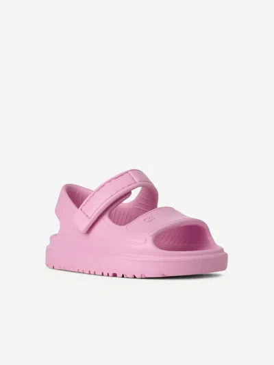 Ugg Goldenglow (toddler/little Kid/big Kid) Kid's Shoes Pink Diamond : 4 Big Kid M, Synthetic/textile In Black