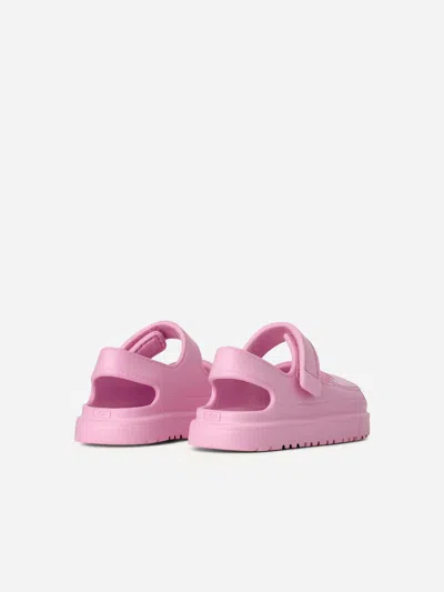 Ugg Goldenglow (toddler/little Kid/big Kid) Kid's Shoes Pink Diamond : 4 Big Kid M, Synthetic/textile In Black