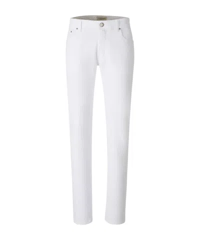 Jacob Cohen Nick Five-pockets Jeans In White