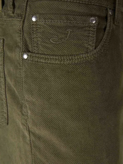 Jacob Cohen Belt Loop Casual Pants In Multi
