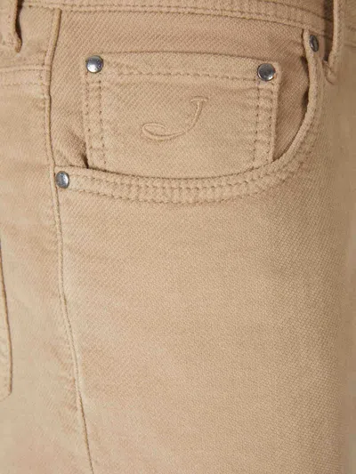 Jacob Cohen Belt Loop Casual Pants In Multi