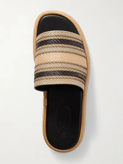 Tod's Two-tone Slides In Multi