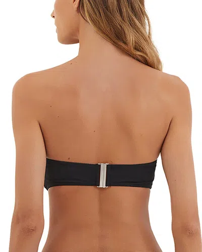 Vix Solid Sama Bandeau Top In Black