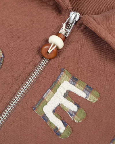 Story Mfg. Geo Pullover In Brown