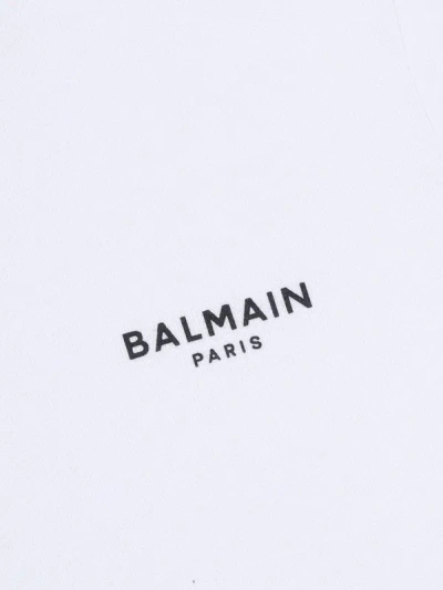 Balmain Sweatshirt In White
