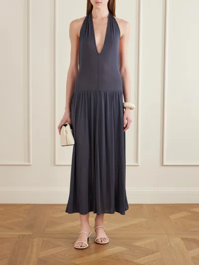 St Agni Minimal Strap Heel In Neutral