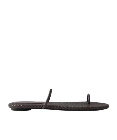 St Agni Woven Minimal Slide In Brown