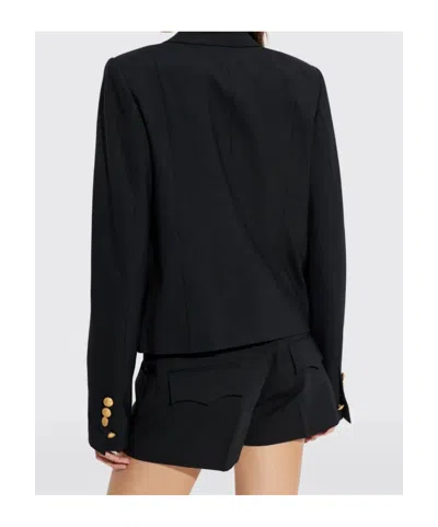 Dsquared2 Flap-pocket Single-breasted Blazer In Black