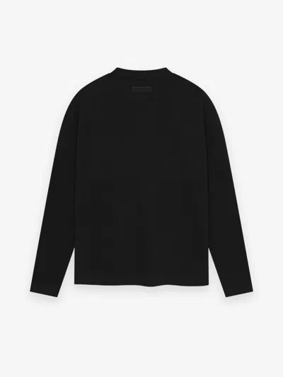 Essentials Long-sleeved T-shirt In Black
