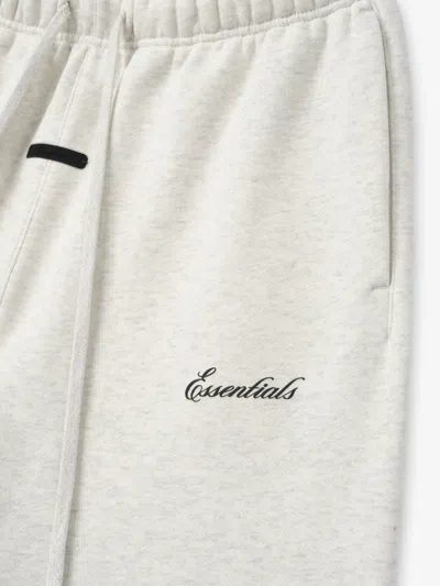 Essentials Drawstring Sweatpants In White