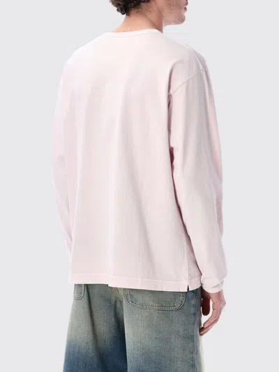 Sunflower Pink Solid Crew Neck T-shirt In Pink