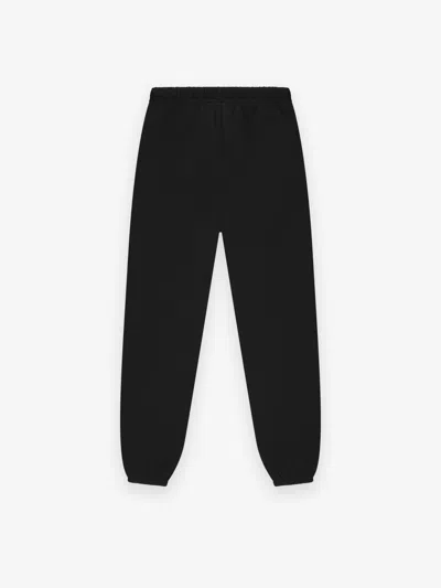 Essentials Drawstring Logo-detail Track Pants In Black