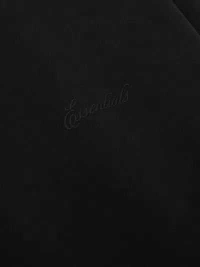 Essentials Crew Neck Sweatshirt In Black