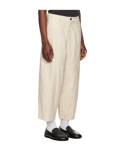 Entire Studios Pintuck Carrot Pants In Multi