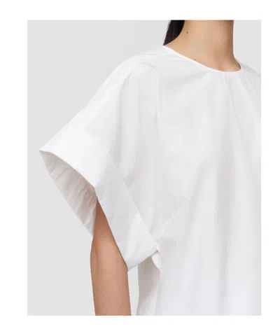 Joseph Fassia Cotton Poplin Blouse In White