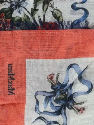 Max Mara Patterned Fringed Scarf In Multi