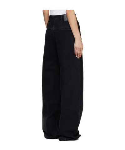 Entire Studios Belt Loops Jeans In Black