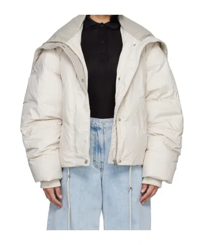 Entire Studios Kelly Down Jacket In White