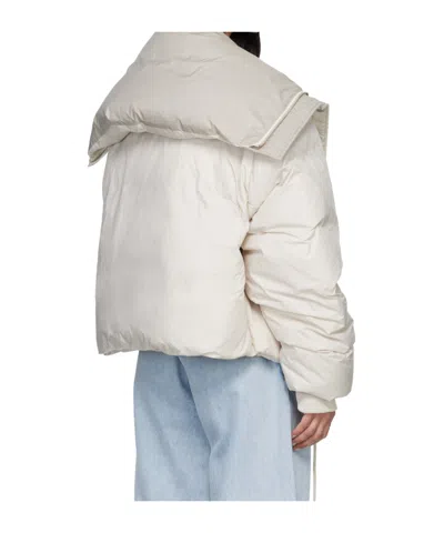 Entire Studios Kelly Down Jacket In White