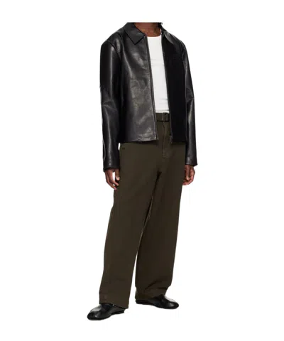 Entire Studios Corehide Leather Jacket In Black