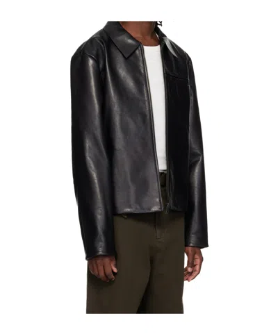 Entire Studios Corehide Leather Jacket In Black