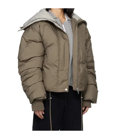 Entire Studios Kelly Down Jacket In Brown