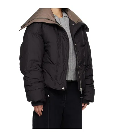 Entire Studios Kelly Collared Jacket In Black