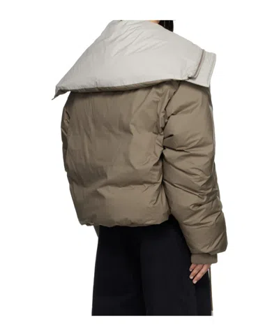 Entire Studios Kelly Down Jacket In Brown