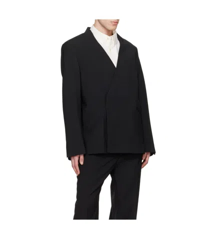 Entire Studios Common Tailored Blazer In Black