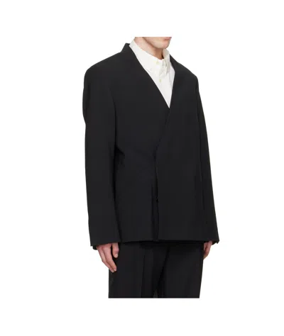 Entire Studios Common Tailored Blazer In Black