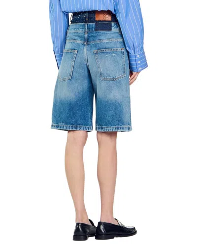 Sandro Kitten Short In Blue