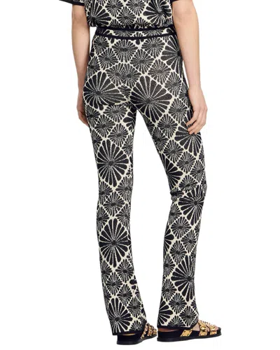 Sandro Pyramide Pant In Black