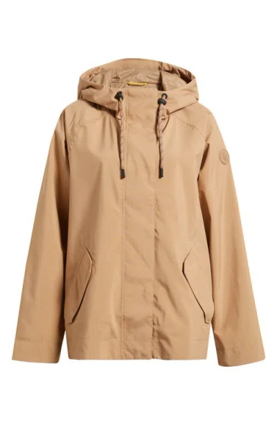 Lole Lachine Oversized Rain Jacket In Brown