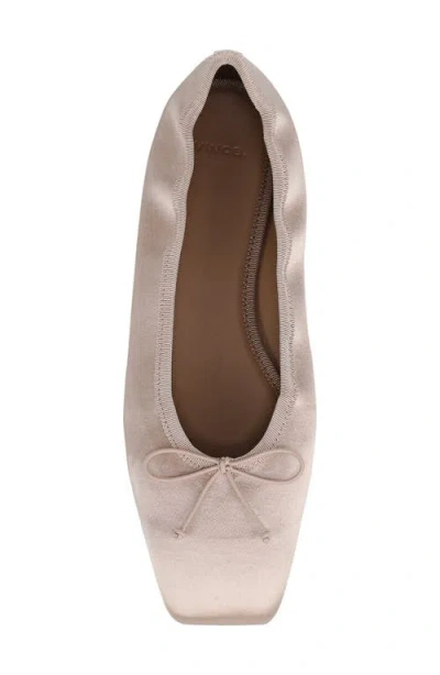 Vince Darla Ballet Flat In Gold
