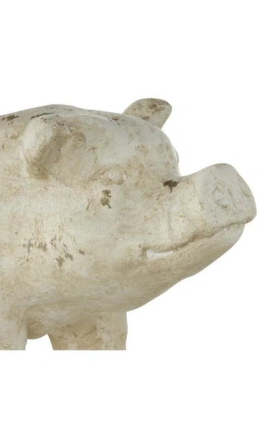 Uma Pig Planter In White