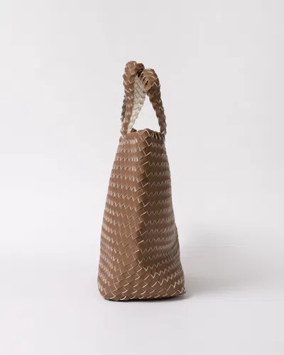 Ilse Jacobsen Reversible Braided Shopper In Brown