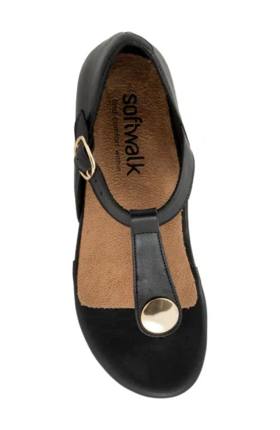 Softwalk Charlotte Sandal In Black
