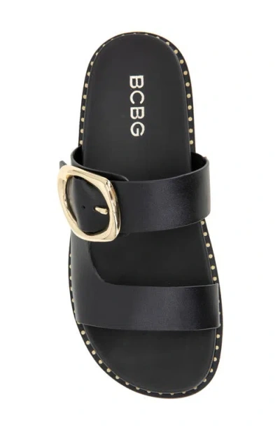 Bcbg Tandra Slide Sandal In Black