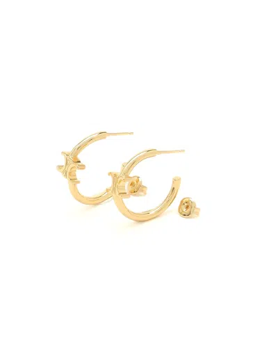 Celine Céline Triomphe Earrings In Gold