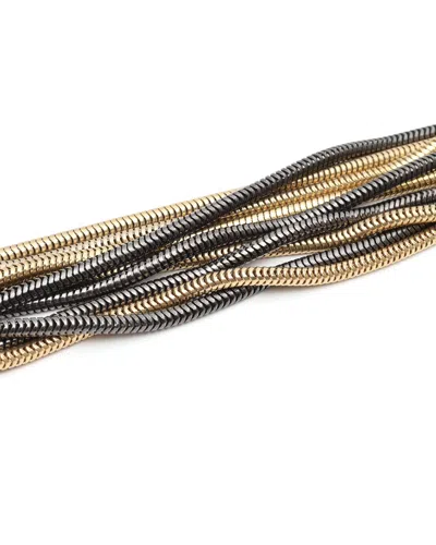 Givenchy Multi Chain Necklace In Gold