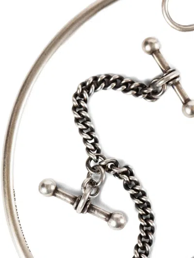 Ann Demeulemeester Cally Chain Pendant Necklace In Pattern
