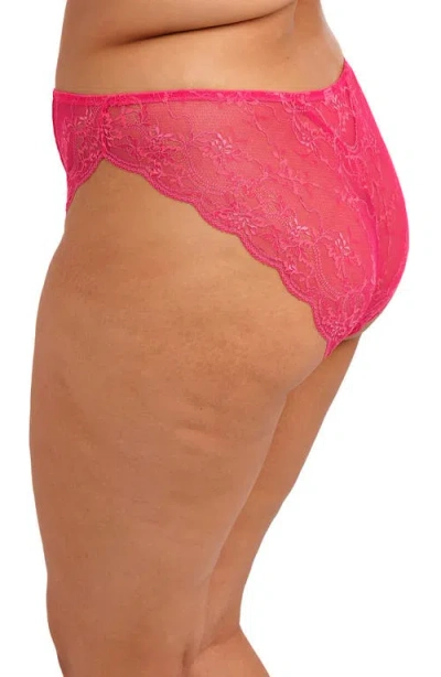 Elomi Plus Size Darcie Full Coverage Brief In Pink
