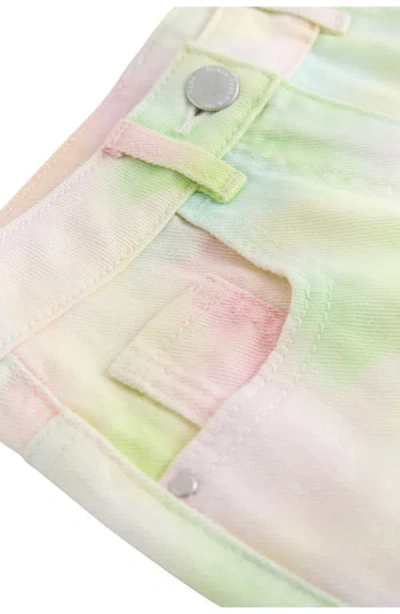 Next Tie Dye Denim Shorts In Multi