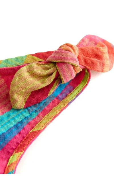 Next Kids' Rainbow Check Romper In Multi